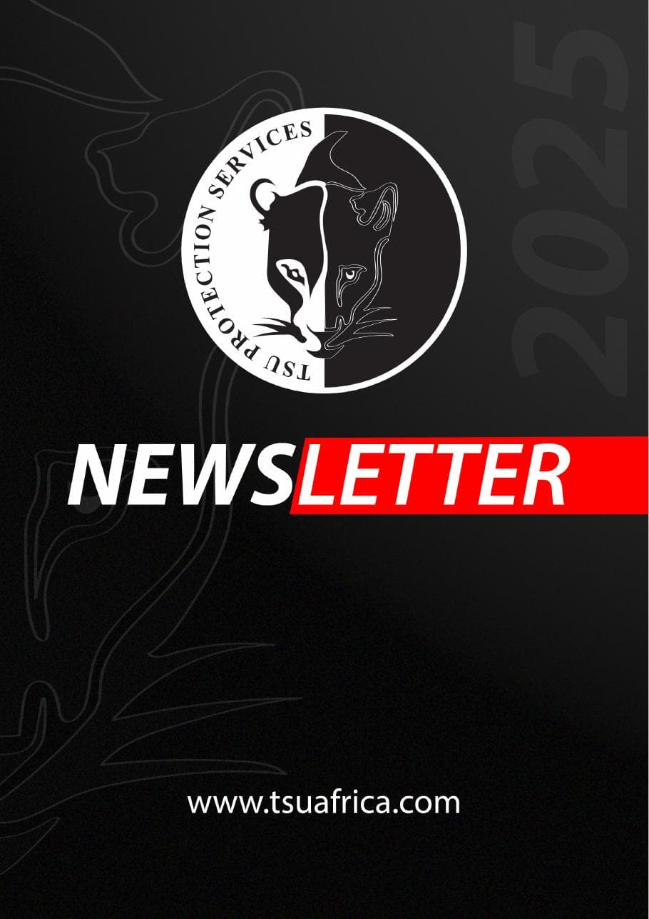 Cover of the TSU Protection Services Newsletter 2025